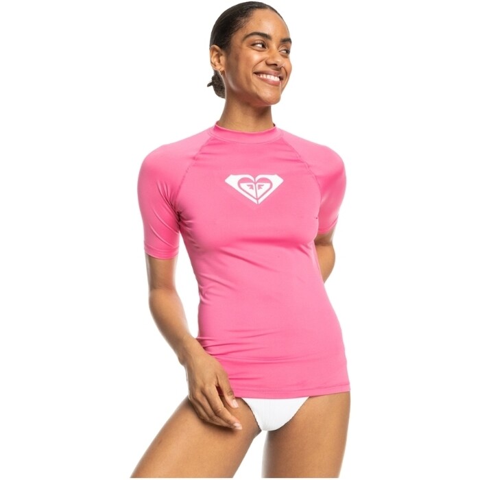 2024 Roxy Womens Wholehearted Short Sleeve Rash Vest